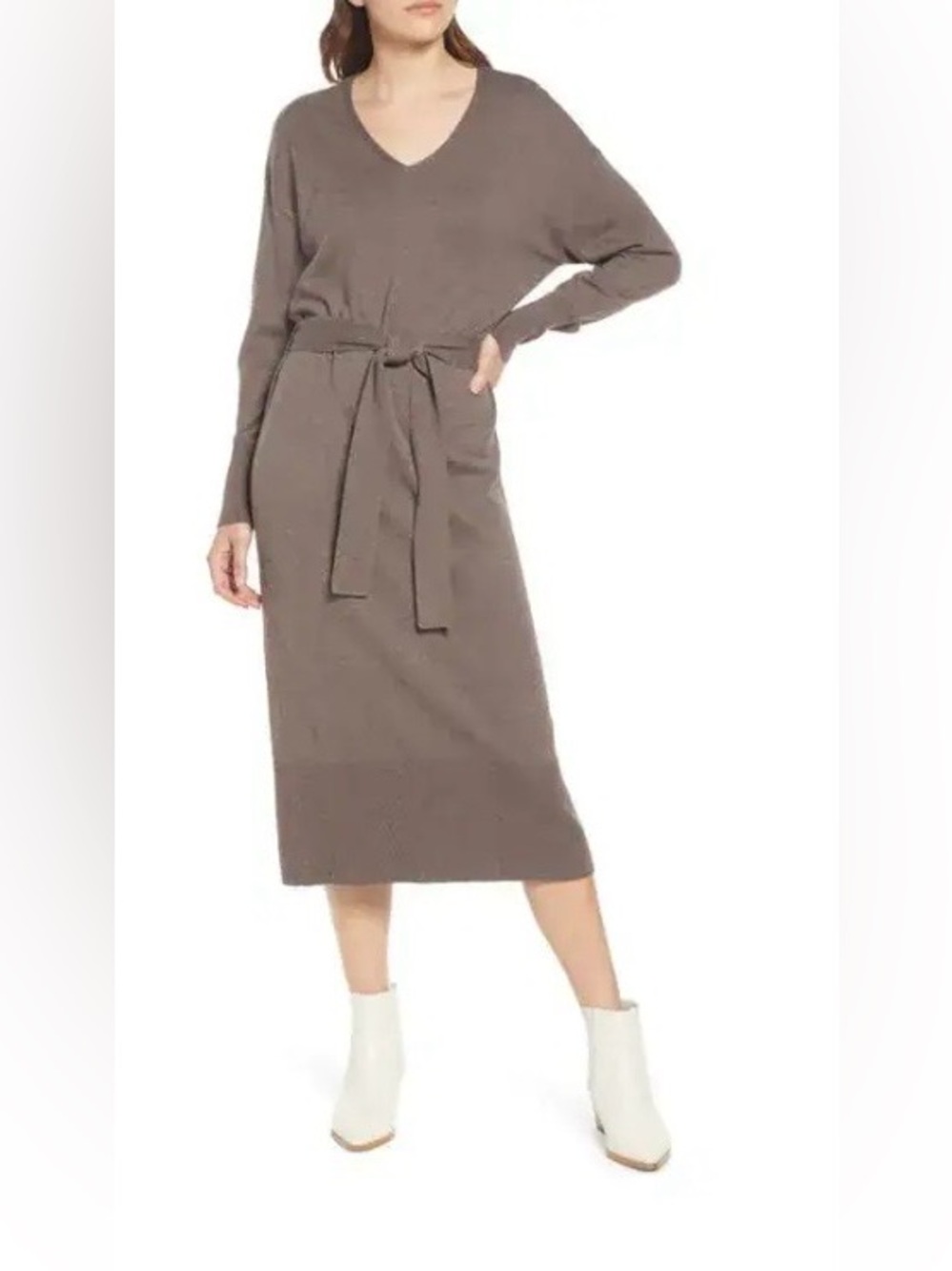 Margot Long Sleeve Sweater Dress